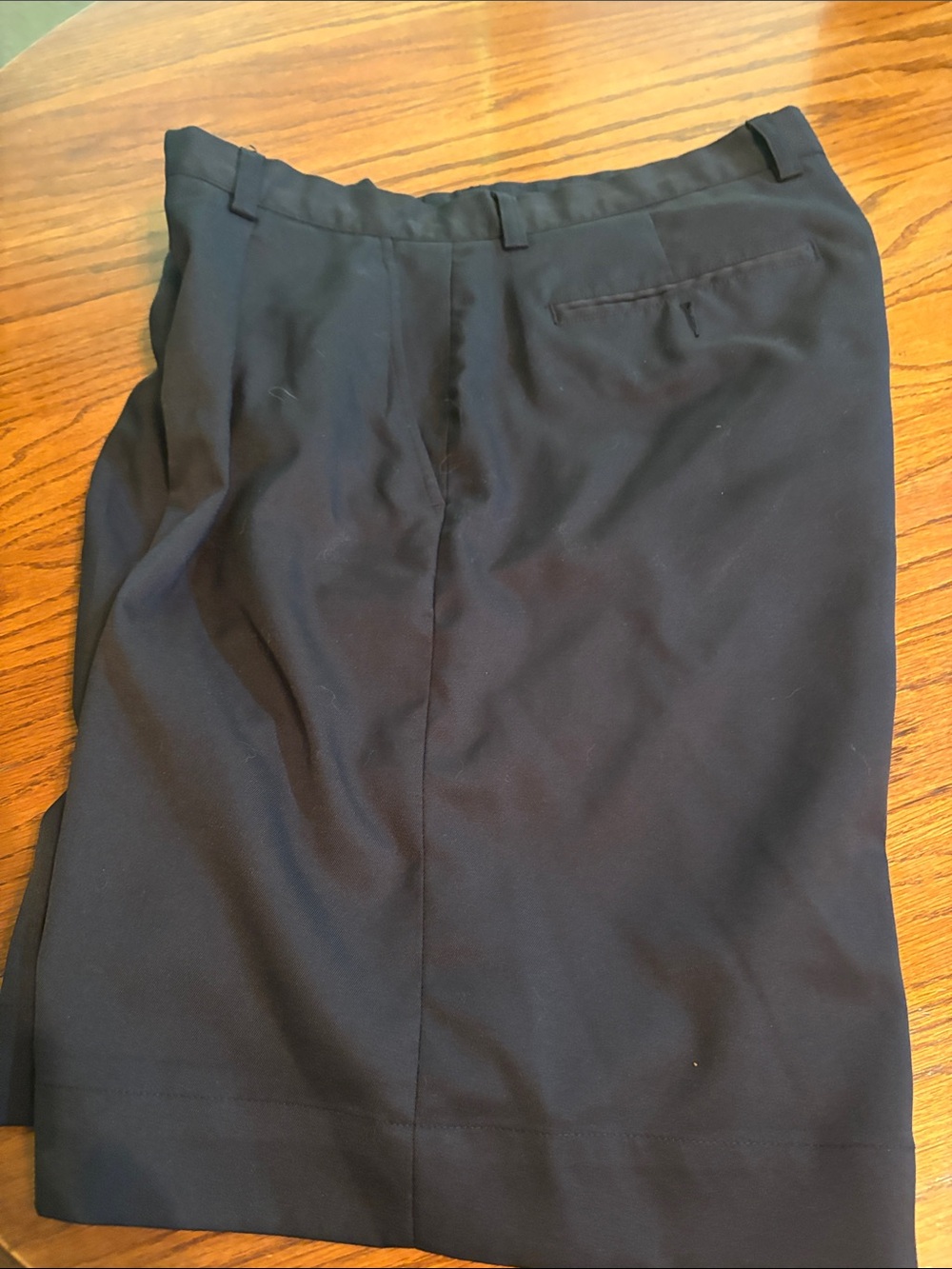 Nicklaus pleated Front black men’s golf Shorts